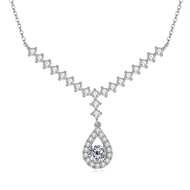 Celeste Y Star Moissanite Necklace