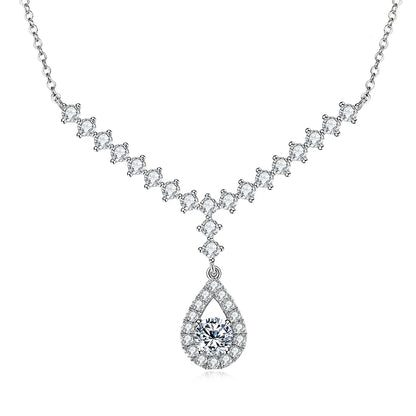 Celeste Y Star Moissanite Necklace