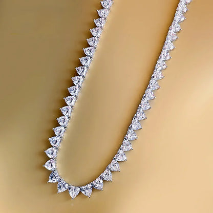 Ariel High Carbon Diamond Necklace