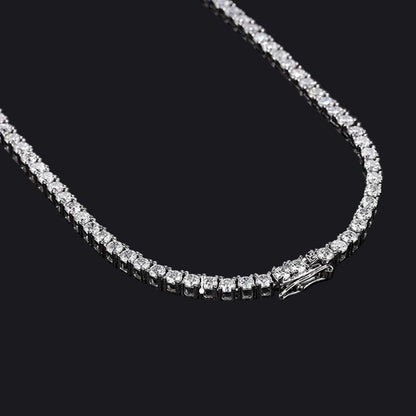 Bisola Moissanite Tennis Necklace