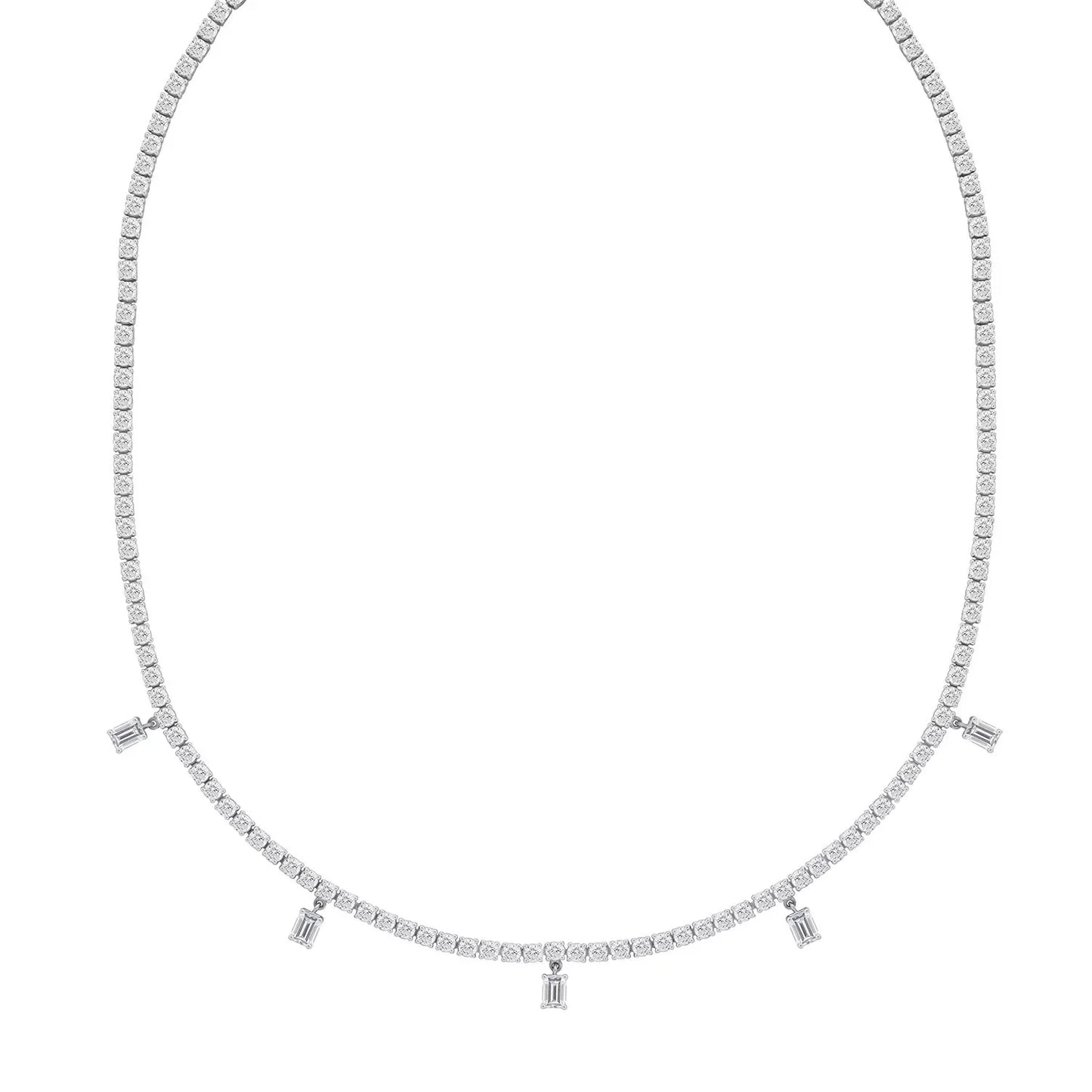 Maya Tennis Lab-Grown Diamond Necklace