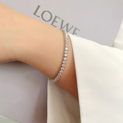 Cassandra Moissanite Tennis Bracelet