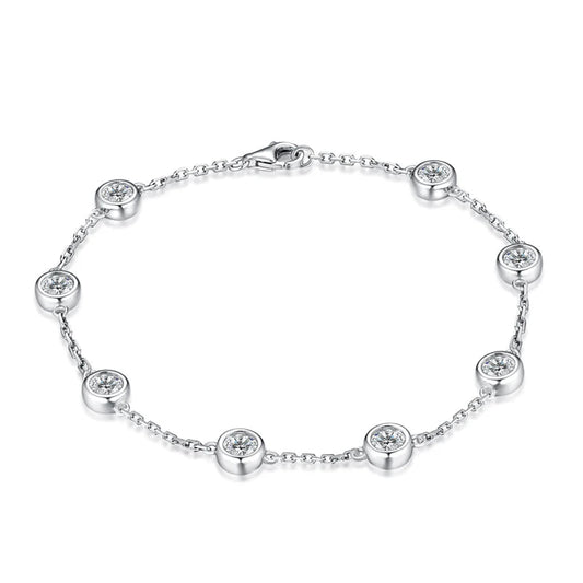 Luna Moissanite Bracelet