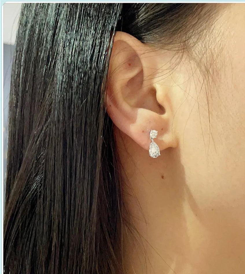 Raneem Lab-Grown Diamond stud earring