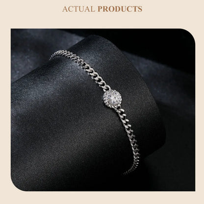 Juliette Adjustable Moissanite Bracelet