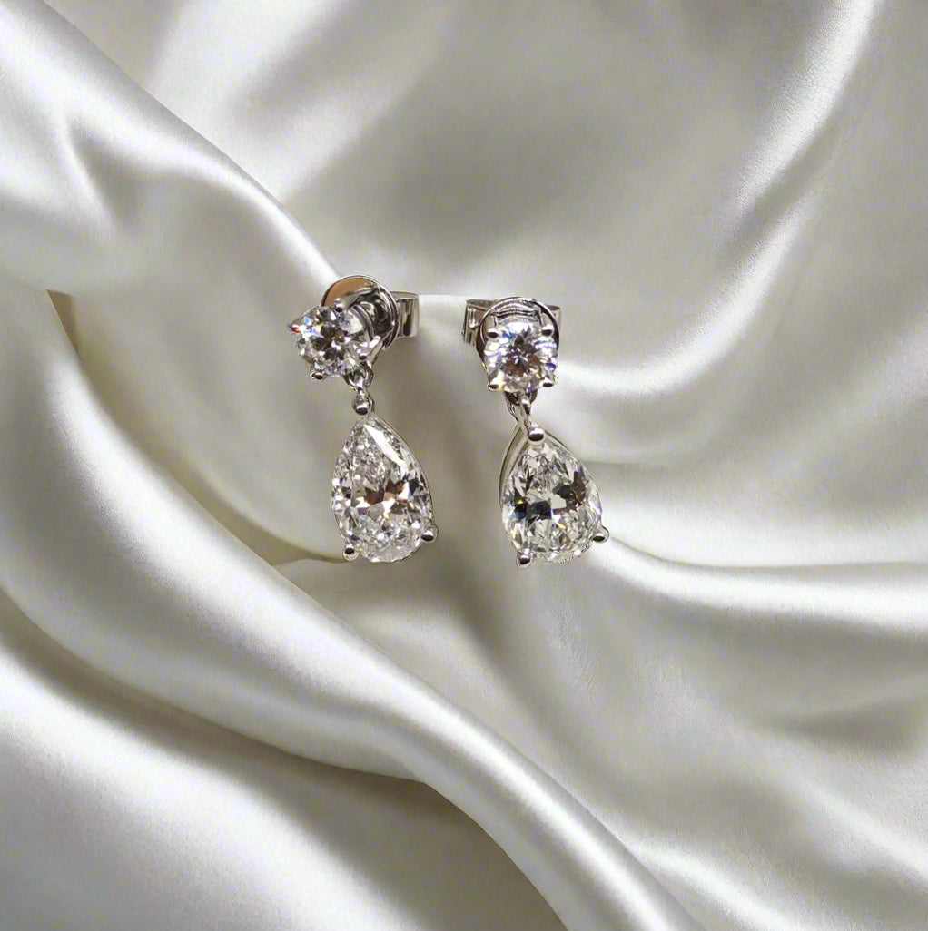 Raneem Lab-Grown Diamond stud earring