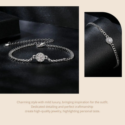 Juliette Adjustable Moissanite Bracelet