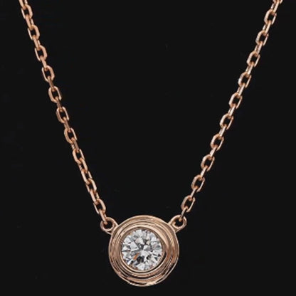 Dana Lab-Grown Diamond Bezel Setting Necklace