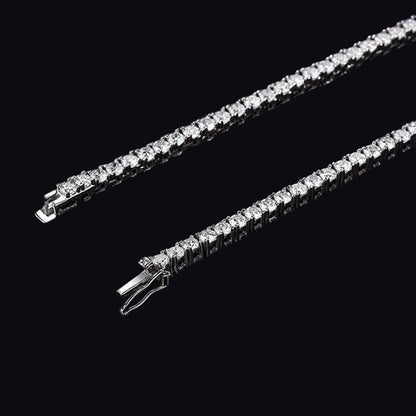 Bisola Moissanite Tennis Necklace