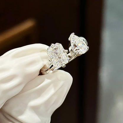 خاتم تشياماكا المويسانيت بقصة الزمرد والكمثري