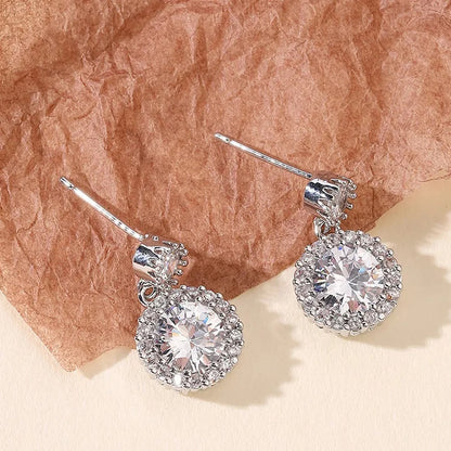 Tulin Moissanite Drop Earrings