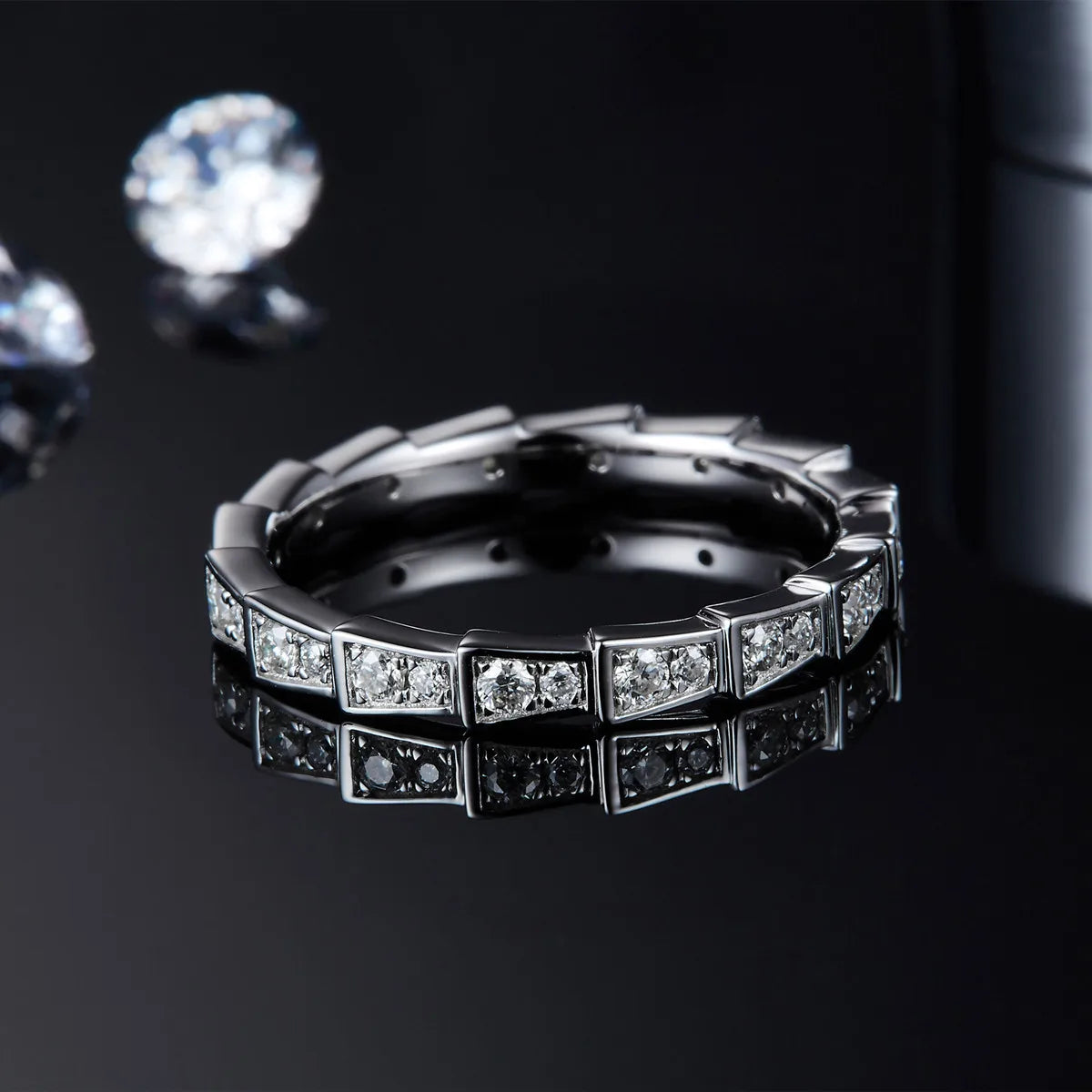 Delilah Moissanite Rings