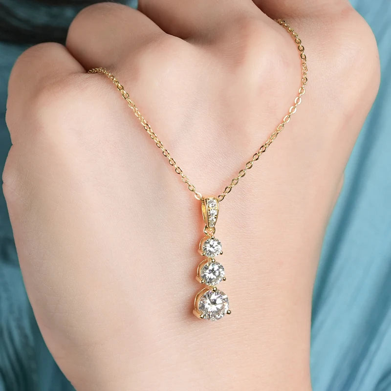 Carine Moissanite Necklace