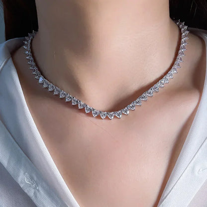 Ariel High Carbon Diamond Necklace