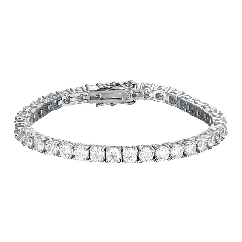 Cassandra Moissanite Tennis Bracelet