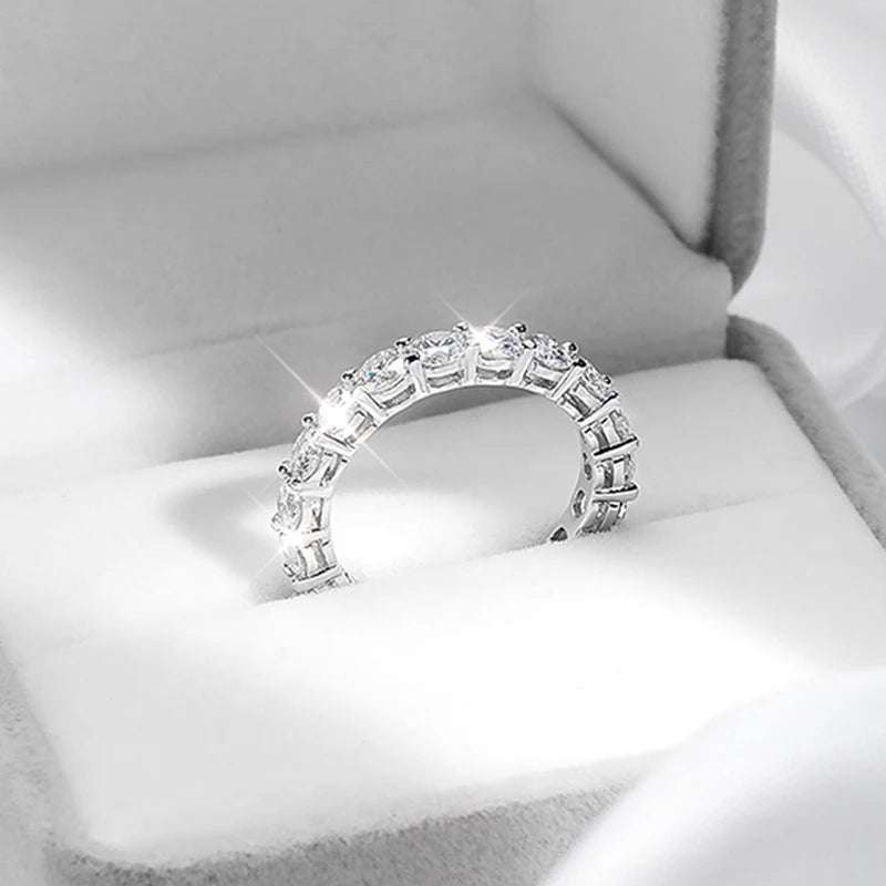 Aria Full Moissanite Ring