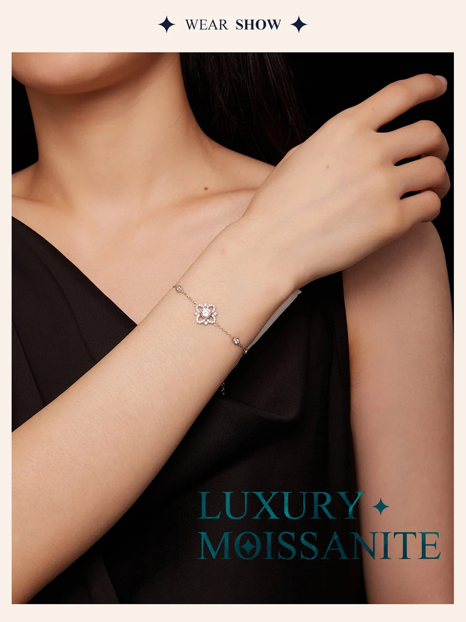 Aurora Moissanite Bracelet